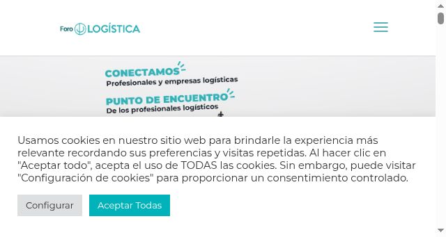 Screenshot of forodelogistica.com