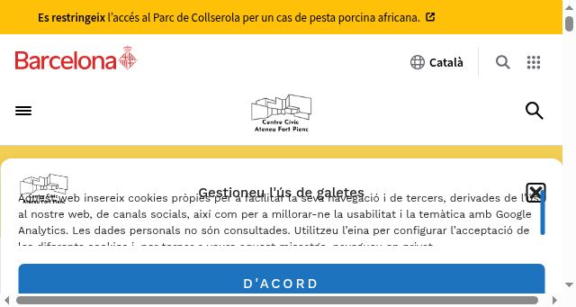 Screenshot of fortpienc.org