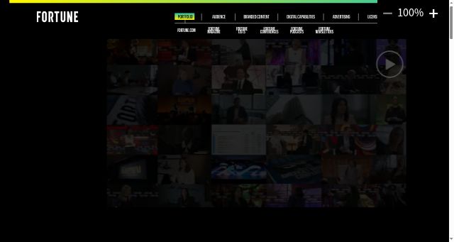 Screenshot of fortunemediakit.com