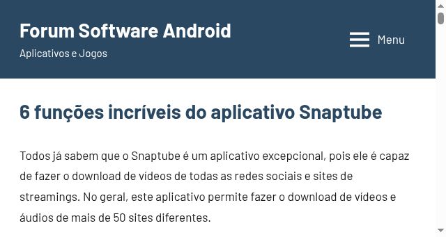 Screenshot of forumsoftwarelivre.com.br