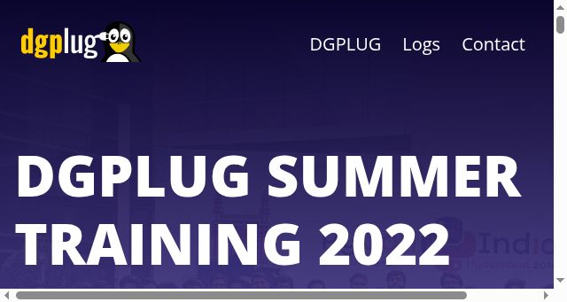 Screenshot of foss.training