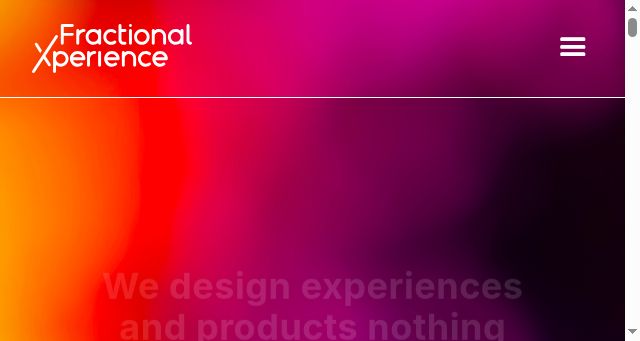 Screenshot of fractionalxperience.com