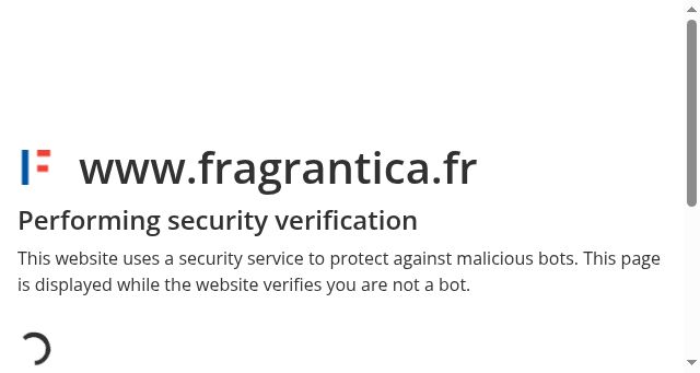 Screenshot of fragrantica.fr