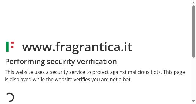 Screenshot of fragrantica.it