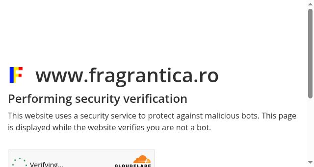 Screenshot of fragrantica.ro