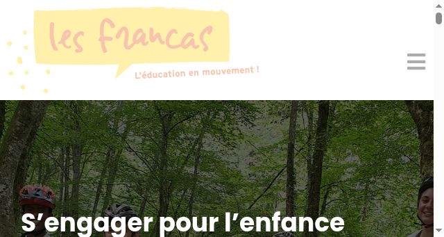 Screenshot of francas.asso.fr