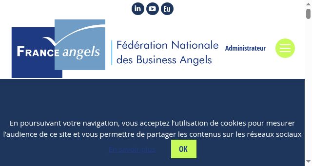 Screenshot of franceangels.org