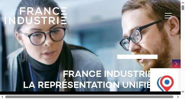 Screenshot of franceindustrie.org