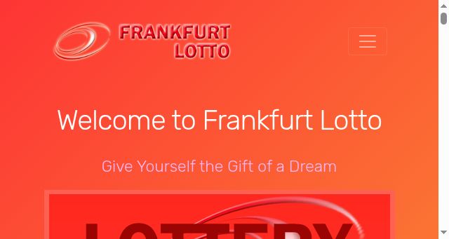 Screenshot of frankfurtlotto.com