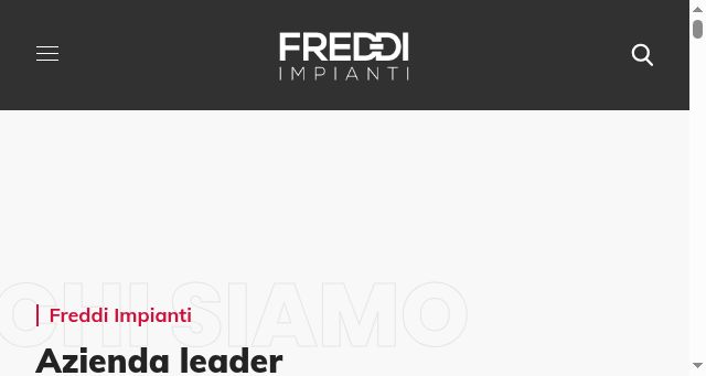 Screenshot of freddiimpianti.it