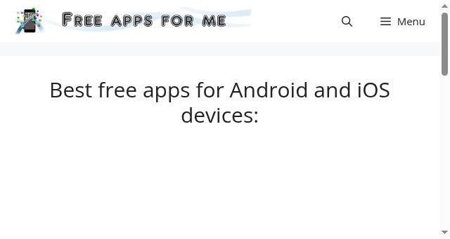 Screenshot of freeappsforme.com