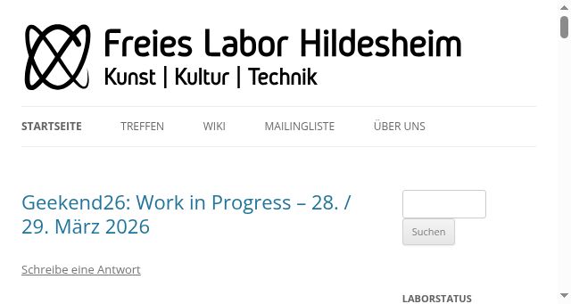Screenshot of freieslabor.org