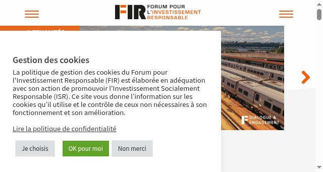 Screenshot of frenchsif.org