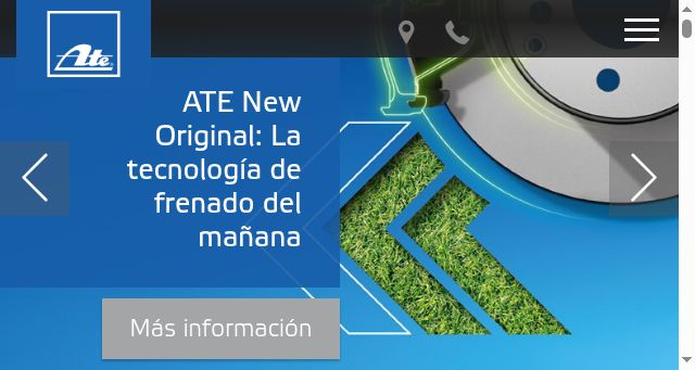 Screenshot of frenos-ate.es