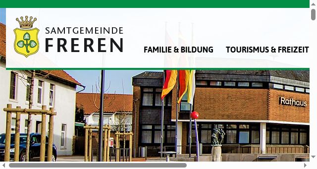 Screenshot of freren.de