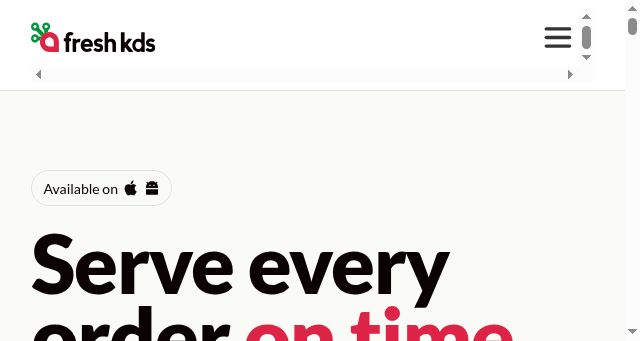 Screenshot of fresh.technology