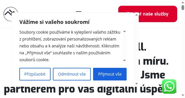 Screenshot of freshmill.cz