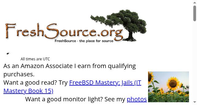 Screenshot of freshsource.org