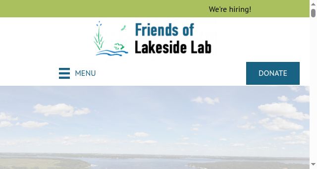 Screenshot of friendsoflakesidelab.org