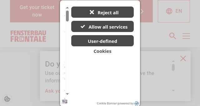 Screenshot of frontale.de