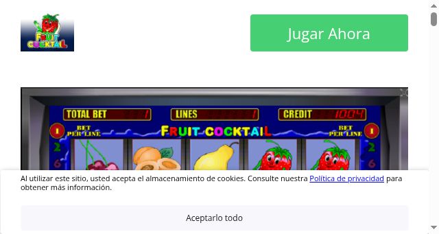 Screenshot of fruitcocktail.org