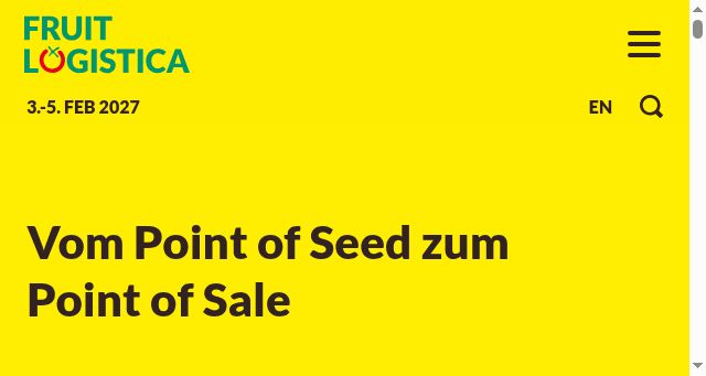 Screenshot of fruitlogistica.com