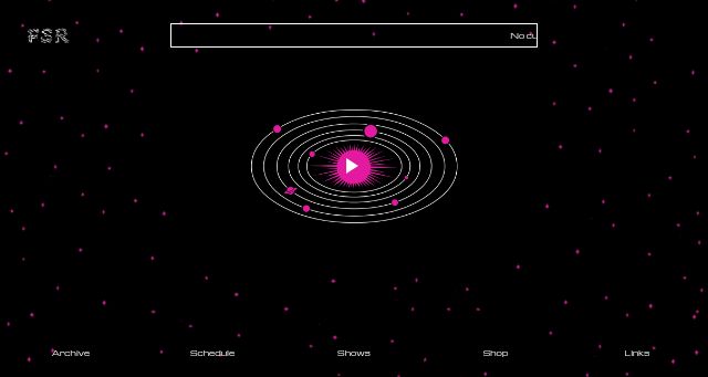 Screenshot of fsr.live