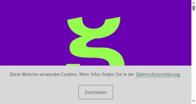 Screenshot of fugu.ch