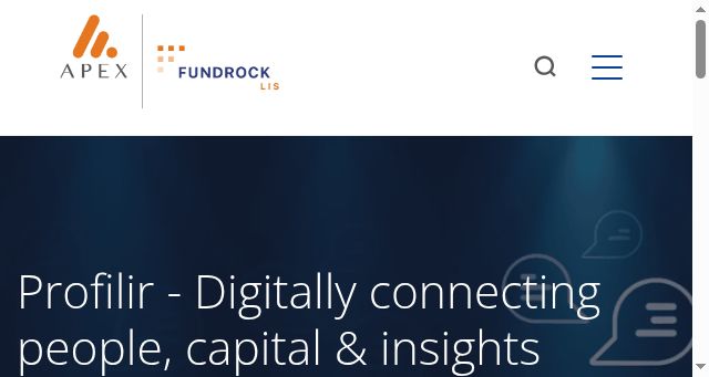 Screenshot of fundrock-lis.com