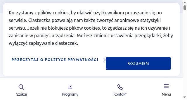 Screenshot of funduszeeuropejskie.gov.pl
