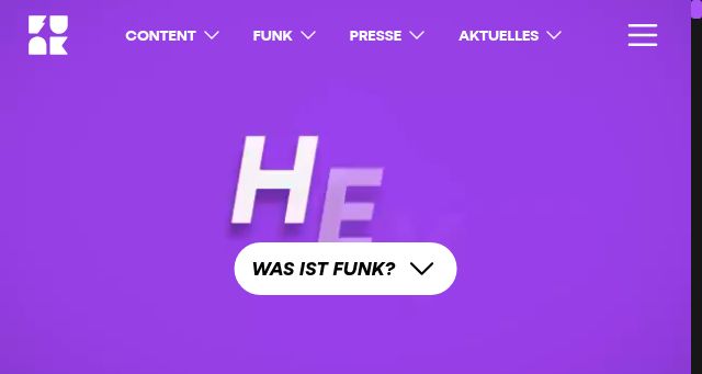 Screenshot of funk.net