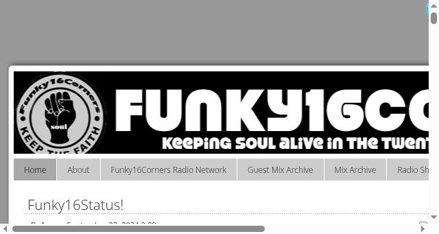 Screenshot of funky16corners.com