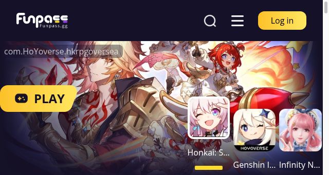 Screenshot of funpg.net