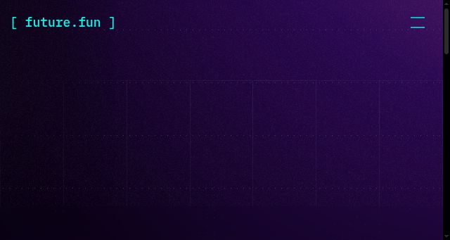 Screenshot of future.fun