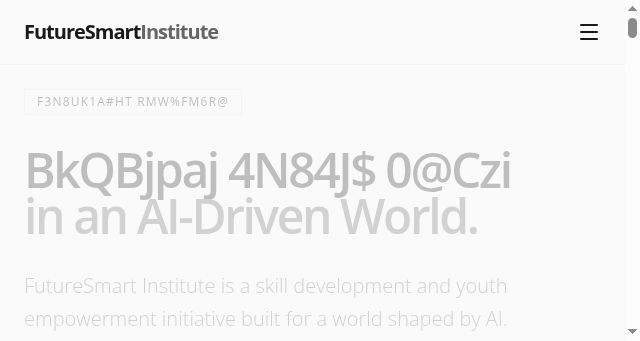 Screenshot of futuresmart.institute