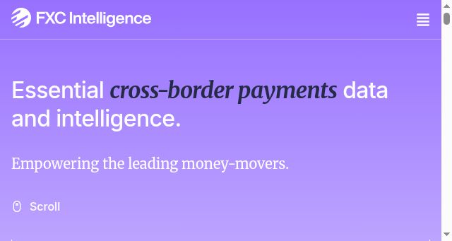 Screenshot of fxcintel.com