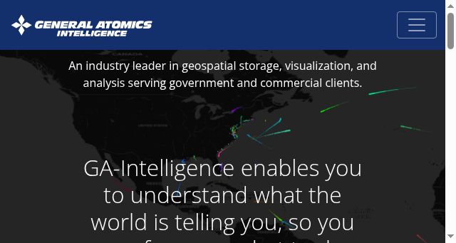 Screenshot of ga-intelligence.com