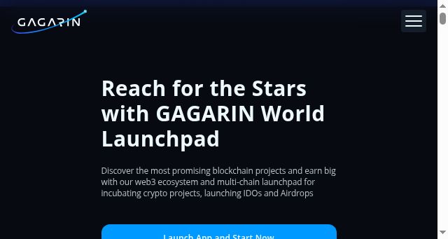 Screenshot of gagarin.world