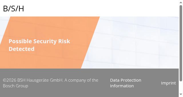 Screenshot of gaggenau.com