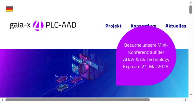 Screenshot of gaia-x4plcaad.info