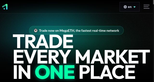 Screenshot of gains.trade