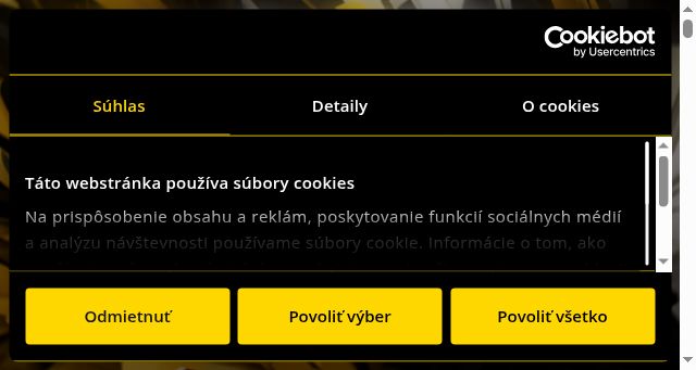 Screenshot of galton.sk