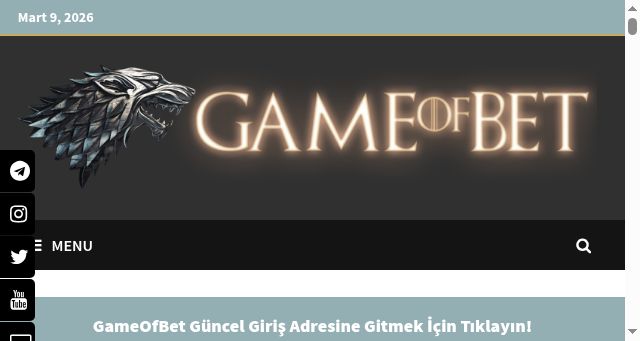 Screenshot of gameofbetsikayet.com