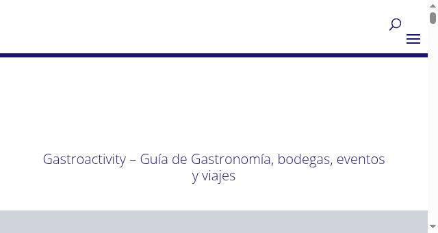 Screenshot of gastroactivity.com