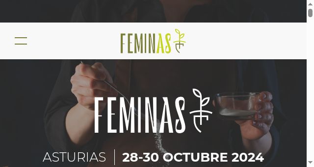 Screenshot of gastrofeminas.com