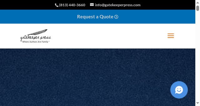 Screenshot of gatekeeperpress.com