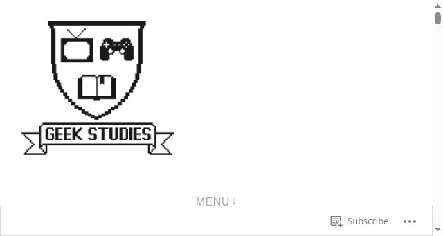 Screenshot of geekstudies.org