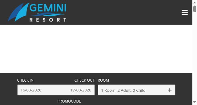 Screenshot of geminiresort.com.au