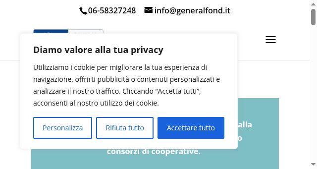 Screenshot of generalfond.it