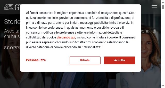 Screenshot of generali.it
